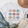 Happy Fall Y’all Pumpkin Leopard Its Fall Yall Women T-Shirt