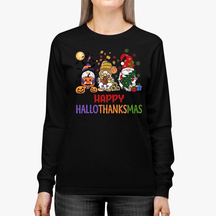 Happy-Hallothanksmas-Cute-Gnomes-Fall-Halloween-Women-Girls-Longsleeve-Tee-2 Happy Hallothanksmas Cute Gnomes Fall Halloween Women Girls Longsleeve Tee 2