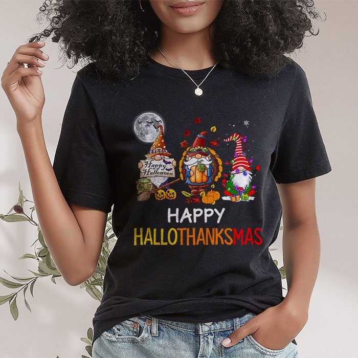Happy-Hallothanksmas-Cute-Gnomes-Fall-Halloween-Women-Girls-T-Shirt-2 Happy Hallothanksmas Cute Gnomes Fall Halloween Women Girls T Shirt 2 1