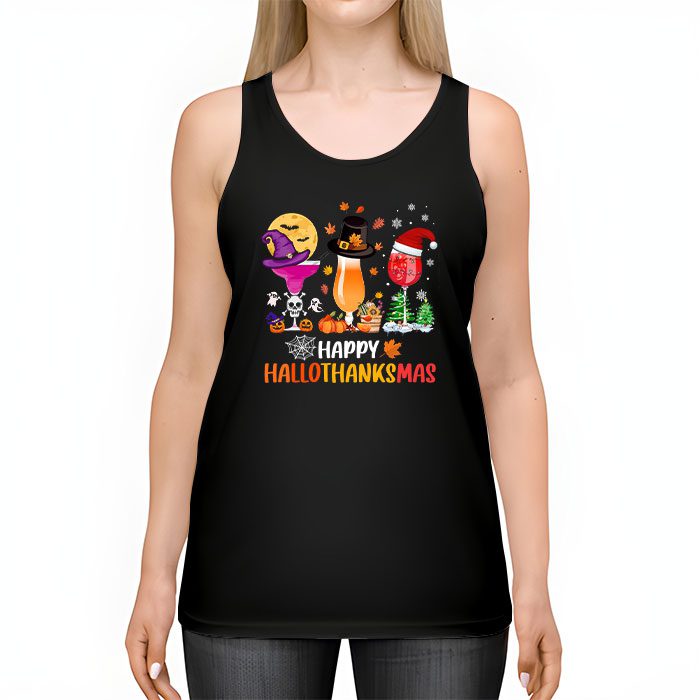 Happy-Hallothanksmas-Wine-Glasses-Witch-Santa-Hat-Pumpkin-Tank-Top-2 Happy Hallothanksmas Wine Glasses Witch Santa Hat Pumpkin Tank Top 2 3
