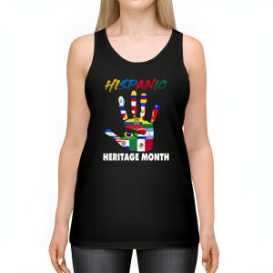 Happy National Hispanic Heritage Month All Countries Heart Tank Top 2 1