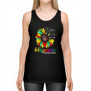 Happy National Hispanic Heritage Month All Countries Heart Tank Top 2