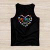 Happy National Hispanic Heritage Month All Countries Heart Tank Top