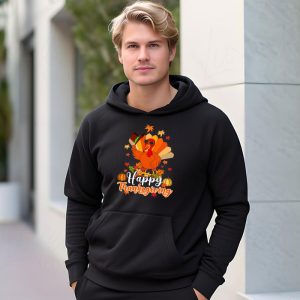 Happy Thanksgiving For Turkey Day Family Dinner Hoodie 3 3