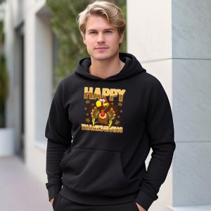 Happy Thanksgiving For Turkey Day Family Dinner Hoodie 3 4