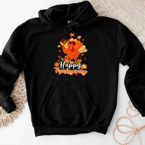 Funny Thanksgiving Shirts Thankful Grateful Blessed Turkey Day Family Dinner Hoodie