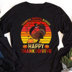 Happy Thanksgiving For Turkey Day Family Dinner Longsleeve Tee 1