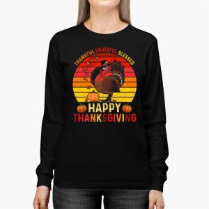 Happy Thanksgiving For Turkey Day Family Dinner Longsleeve Tee 2