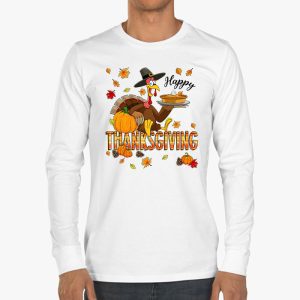 Happy Thanksgiving For Turkey Day Family Dinner Longsleeve Tee 3 2