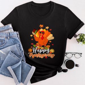 Funny Thanksgiving Shirts Thankful Grateful Blessed Turkey Day Family Dinner T-Shirt