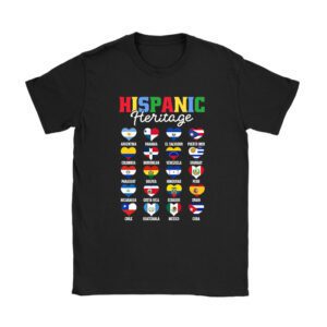 Hispanic Heritage Shirts National Latino Countries Special T-Shirt