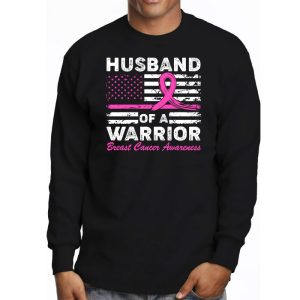 Husband Of A Warrior Breast Cancer Awareness Support Squad Longsleeve Tee 3 2