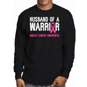 Husband Of A Warrior Breast Cancer Awareness Support Squad Longsleeve Tee 3 3