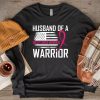Husband Of A Warrior Breast Cancer Awareness Support Squad Longsleeve Tee