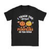 I Teach The Cutest Pumpkins In The Patch Retro Teacher Fall T-Shirt