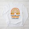 I Teach The Cutest Pumpkins In The Patch Teacher Halloween Longsleeve Tee