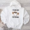 I'm Just Here For The Boos Funny Halloween Beer Lovers Drink Hoodie