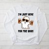 I'm Just Here For The Boos Funny Halloween Beer Lovers Drink Longsleeve Tee