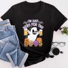 I'm Just Here For The Boos Funny Halloween Beer Lovers Drink T-Shirt