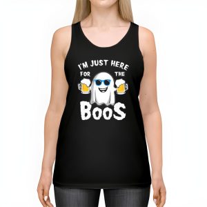 Im Just Here For The Boos Funny Halloween Beer Lovers Drink Tank Top 2 2