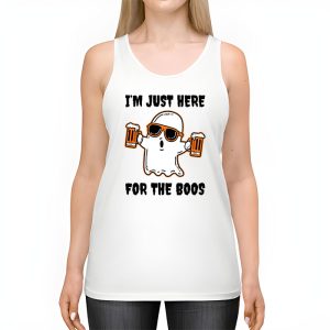 Im Just Here For The Boos Funny Halloween Beer Lovers Drink Tank Top 2 3