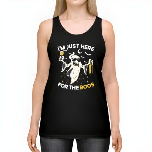 Im Just Here For The Boos Funny Halloween Beer Lovers Drink Tank Top 2 4