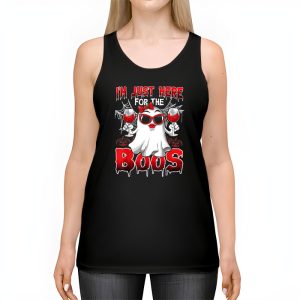 Im Just Here For The Boos Halloween Women Ghost Cute Funny Tank Top 2 1