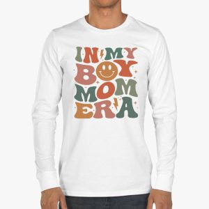 In My Boy Mom Era on back Longsleeve Tee 3