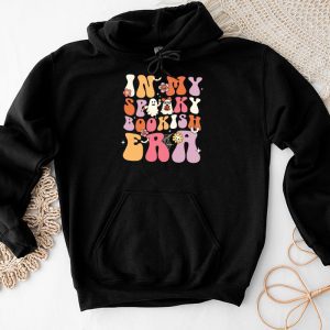 Halloween Costume Shirts In My Spooky Bookish Era Ghost Reading Books Funny Hoodie