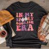 In My Spooky Boooookish Era Ghost Reading Books Halloween Longsleeve Tee