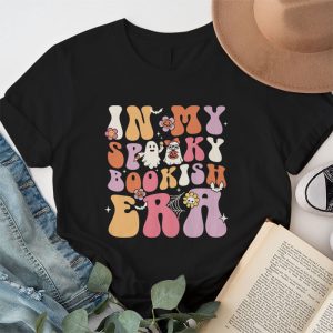 In My Spooky Boooookish Era Ghost Reading Books Halloween T Shirt 1 2