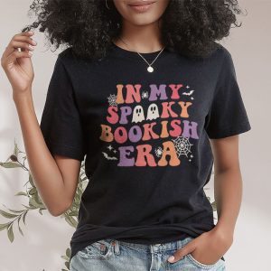In My Spooky Boooookish Era Ghost Reading Books Halloween T Shirt 2 1