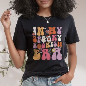 In My Spooky Boooookish Era Ghost Reading Books Halloween T Shirt 2 2