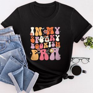 Halloween Costume Shirts In My Spooky Bookish Era Ghost Reading Books Funny T-Shirt