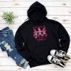 In October We Wear Pink Sugar Skull Hoodie Breast Cancer Hoodie