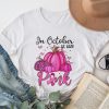 In October We Wear Pink Thanksgiving Breast Cancer Awareness T-Shirt