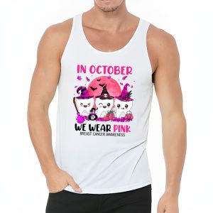 In October we Wear Pink Breast Cancer Leopard Dentist Dental Tank Top 3 1