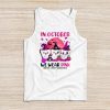 In October we Wear Pink Breast Cancer Leopard Dentist Dental Tank Top