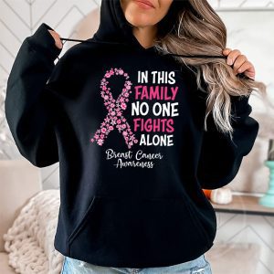 In This Family No One Fight Alone Breast Cancer Awareness Hoodie 2 2