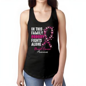 In This Family Nobody Fights Alone Breast Cancer Awareness Tank Top 1