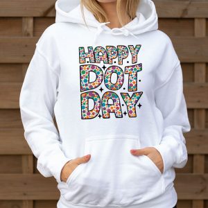 International Dot Day 2023 Colorful Polka Dot Happy Dot Day Hoodie 3 4