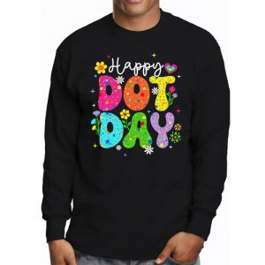 International Dot Day 2023 Colorful Polka Dot Happy Dot Day Longsleeve Tee 3