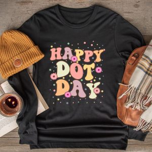 International Dot Day 2023 Colorful Polka Dot Happy Dot Day Longsleeve Tee