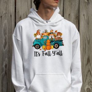 Its Fall Yall Pumpkin Truck Autumn Tree Hello Fall Hoodie 2 2