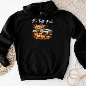 It's Fall Y'all Pumpkin Truck Autumn Tree Hello Fall Hoodie