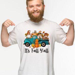 Its Fall Yall Pumpkin Truck Autumn Tree Hello Fall T Shirt 3 2