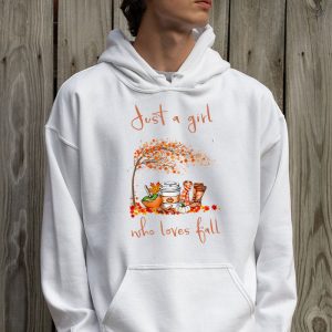 Just A Girl Who Loves Fall Pumpin Spice Latte Cute Autumn Hoodie 2 4