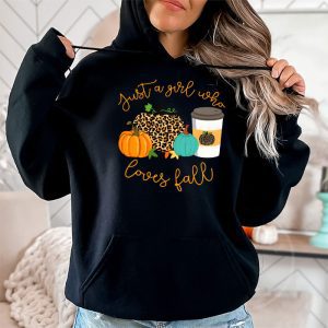 Just A Girl Who Loves Fall Pumpin Spice Latte Cute Autumn Hoodie 2 5