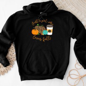 Thanksgiving Shirt Ideas Just A Girl Who Loves Fall Pumpkin Spice Latte Perfect Hoodie