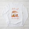 Just A Girl Who Loves Fall Pumpin Spice Latte Cute Autumn Longsleeve Tee